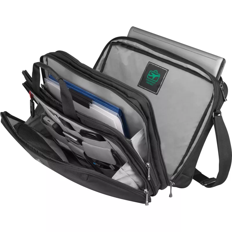 Wenger/SwissGear Legacy 17 portatīvā datora soma 43,2 cm (17) portfelis Melns, Pelēks