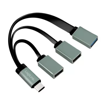 USB-C 3.1 3-portu centrmezgls