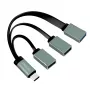 USB-C 3.1 3-portu centrmezgls