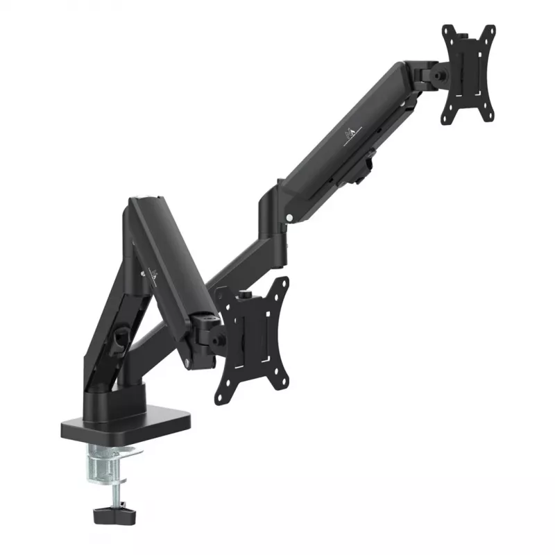 Maclean 2 monitoru stiprinājums, gāzes atspere, 17-32, 2-10 kg, melns, MC-134