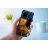 Telefona maciņš iKins Samsung Galaxy S20 Ultra — melns, modelis 'Cafe Terrace'