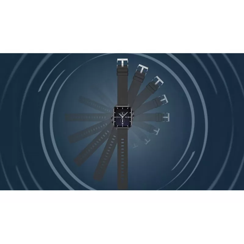 myPhone Watch Classic 2 4,7 cm (1,85 inch) IPS Digital 240 x 284 pikseļi Skārienekrāns Melns