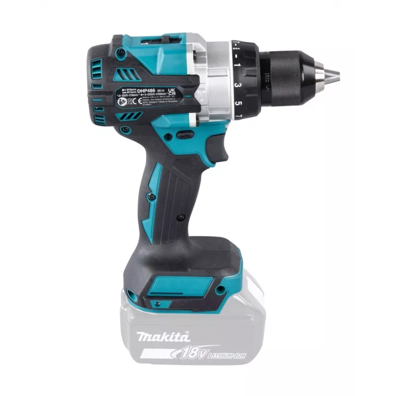 Makita DHP486Z urbjmašīna 2100 RPM 2.7 kg melna, zila