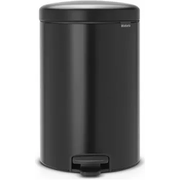 Brabantia 114106 Atkritumu tvertne 20 l apaļa melna (11 41 06)