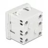 Rozete CEE 7/3 DeLOCK 81425 250V 16A Balta