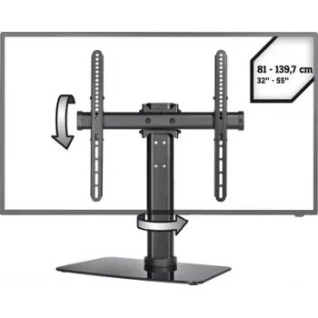 TV statīvs SpeaKa Professional SP-TT-05 32–55 collu televizoriem, regulējams augstums, slīpums un pagrieziens
