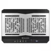 Piezīmjdatora dzesēšanas paliktnis THERMALTAKE CL-N002-PL12BL-A ar 12 cm ventilatoru, alumīnija un plastmasas, 390×277,5×49,3 mm, 1000–1300 apgr./min