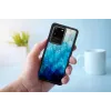 Aizsargtelefona maciņš iKins Samsung Galaxy S20 Ultra, zils ezers/melns