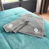 Towel VILEDA Pet Wipes 172650 450x700 mm, poliesters, mazgājams veļas mašīnā, pelēks