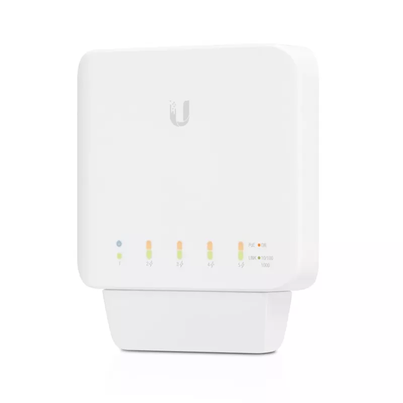 Ubiquiti UniFi Switch Flex (3 komplektā) Pārvaldāms L2 Gigabitu Ethernet (10/100/1000) Barošana caur Ethernet (PoE) Balts