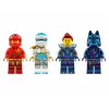LEGO NINJAGO komplekts 71808 — 322 detaļas, 4 minifigūras, augstums 160 mm, vecums 7+