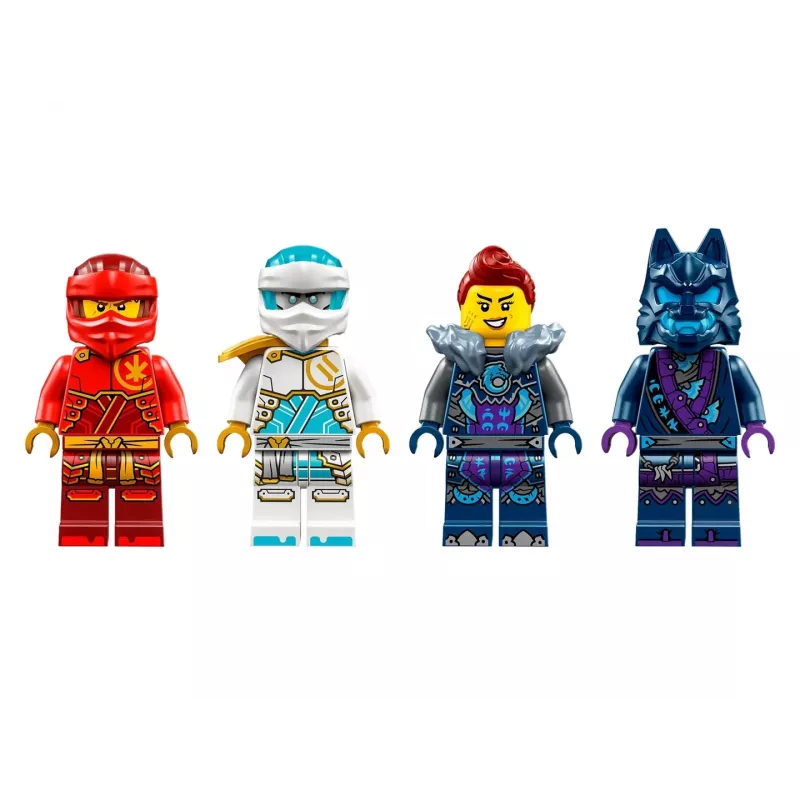 LEGO NINJAGO komplekts 71808 — 322 detaļas, 4 minifigūras, augstums 160 mm, vecums 7+