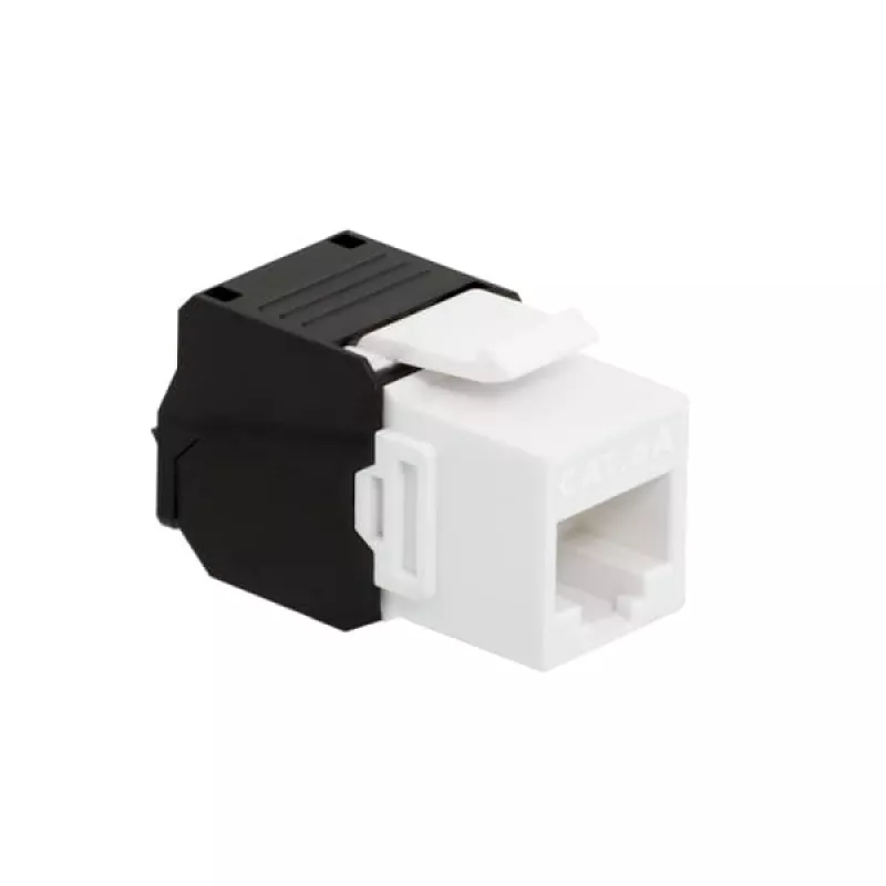 LogiLink NK4066 Keystone Module plakans Melns balta RJ-45