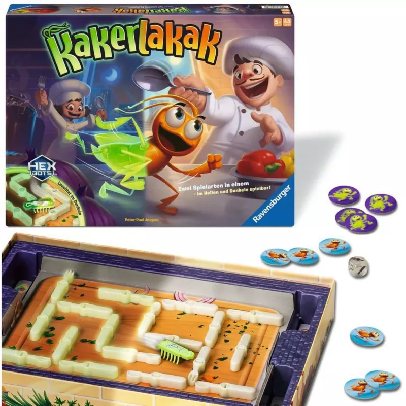 Kakerlakak Glow in the Dark, galda spēle