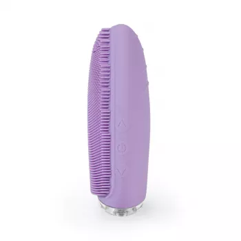 Vibrējošā suka Silk'n Bright violeta maiņstrāvas/akumulatora darbināma visiem ādas tipiem