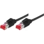 Tecline 718015S Ethernet komutācijas kabelis melns