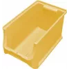 Uzglabāšanas kaste allit ProfiPlus 4H 205×200×355 mm dzeltena – plastmasas detaļu organizators