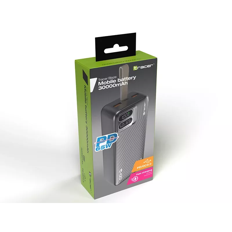 Tracer Blaze 30000 mAh Melns