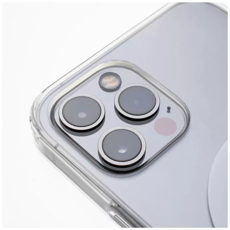 Fiksēts aizmugurējais vāciņš | Apple | iPhone 17 Pro | TPU/PC | Caurspīdīgs | MagPure
