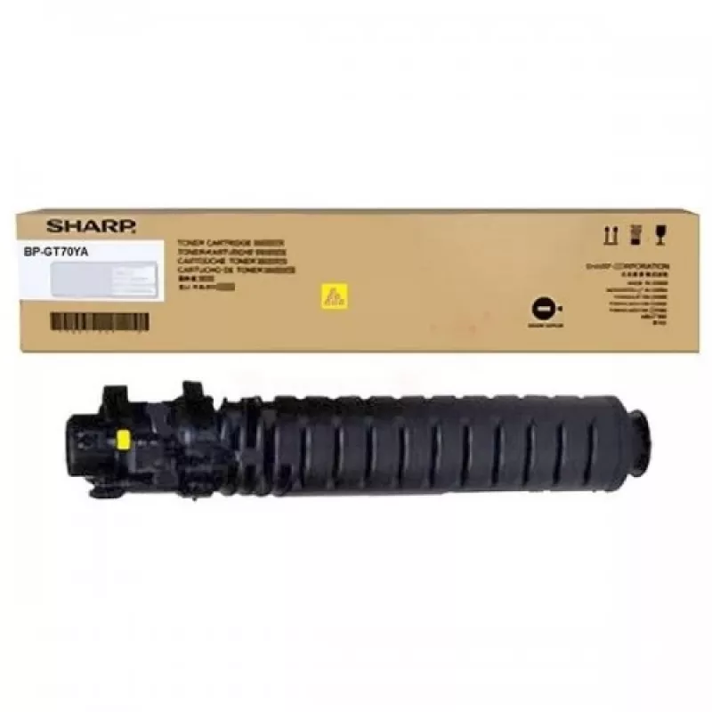 Sharp BPGT70YA tonera kasetne 1 gab. Oriģināls Dzeltens