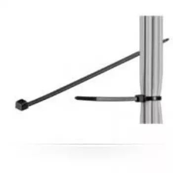 Microconnect CABLETIE4 kabeļu saite Kāpņu kabeļu saite Melns 100 gab.