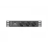 Lanberg PDU-03F-0200-BK Stromverteilereinheit (PDU) 1U Melns 3 AC-Outputs (PDU-03E-0200-IEC-BK)