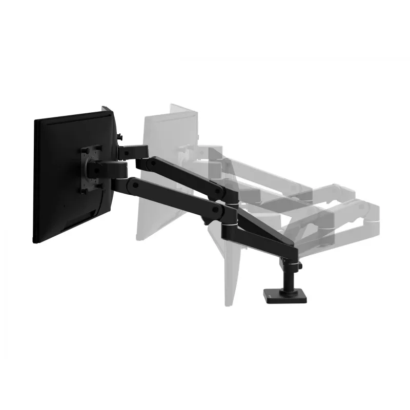 Ergotron LX Pro - Montāžas komplekts (divu roku) - modulārs - 2 LCD displejiem - blakus - alumīnijs - melns - Ekrāna izmērs: līdz 68,6 cm (līdz 27 collām) (45-686-292)