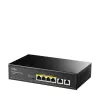 Tīkla slēdzis Cudy GS1006P Nevadāms Gigabit Ethernet 6-portu PoE, 12 Gbit/s, 2048 MAC, Melns