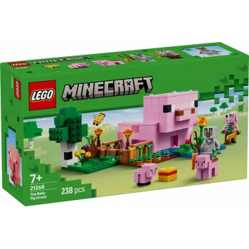 LEGO MINECRAFT 21268 Cūkas mājiņa