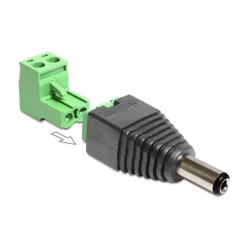Kabeļa savienotāja adapteris DeLOCK 65488