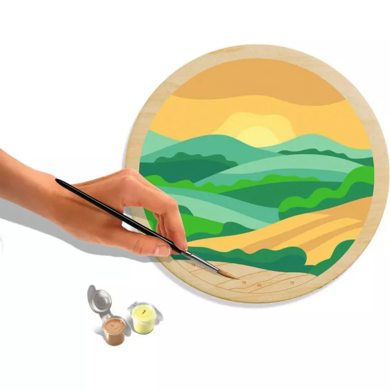 Ravensburger CreArt Wooden Hills 25925 krāsošana pēc cipariem uz koka