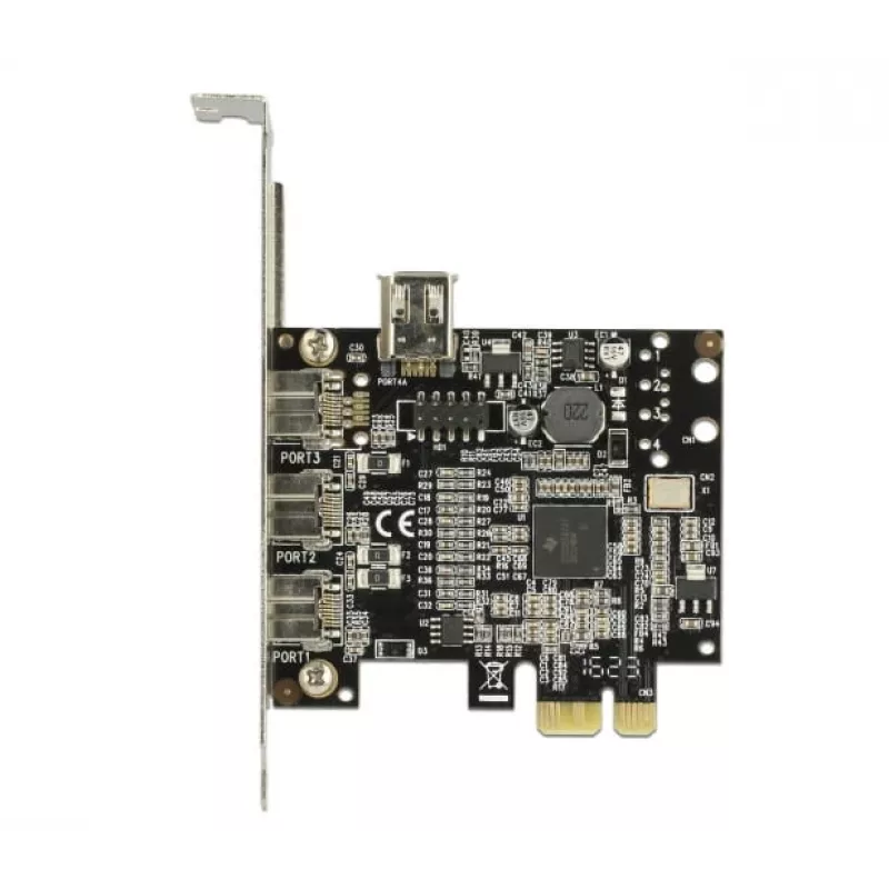 Interfeisa karte DeLOCK 89864 iekšējā IEEE 1394/Firewire