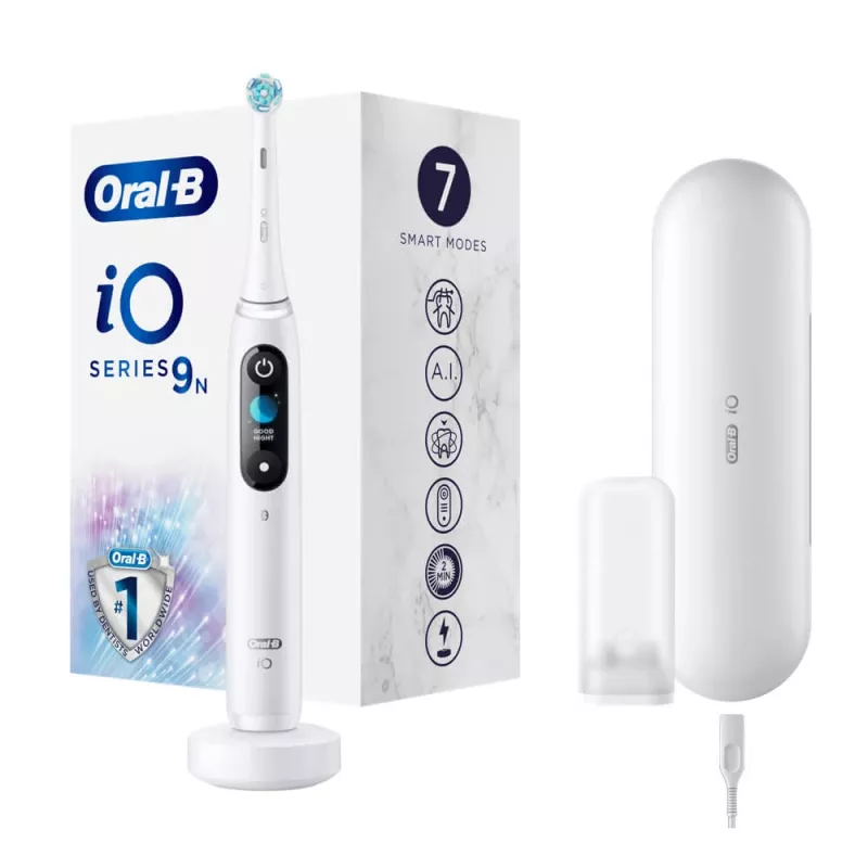 Elektriskā zobu birste Oral-B iO9 iOM9.1A1.1AD balta
