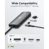 Goobay Slim 4-Port USB-Hub USB-C līdz 10 Gbit/s - -Plug> 4x (76565)