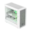 Gamemax korpuss | CLAW 460 WH | Balts | Mid-Tower | Barošanas bloks nav iekļauts