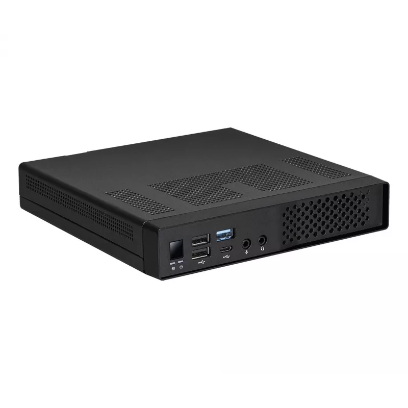 Mini PC bez komponentēm ASRock Jupiter X600 ar Intel mikroshēmojumu, kompakts galddatora korpuss