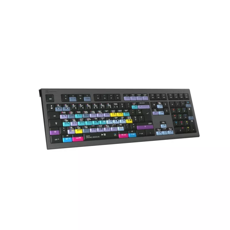 Logickeyboard ASTRA 2 tastatūra USB AZERTY angļu melna (LKB-RESB-A2M-FR)