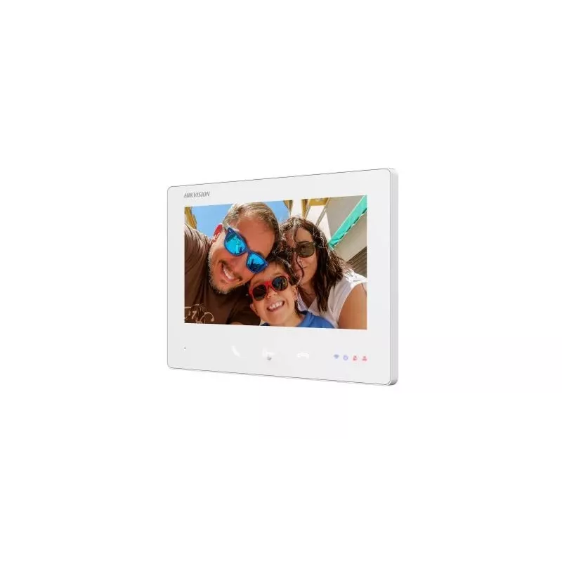 Hikvision DS-KH7300EY-WTE2/Balts video domofona sistēma 17,8 cm (7 inch)