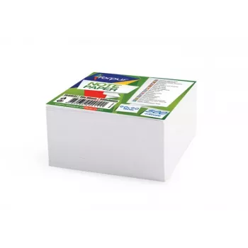 Notes Forpus, 9x9 cm, balts, līmēts (500) 0716-009