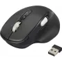 Renkforce RF-WM-220 pele bezvadu, Bluetooth® izmērs: M/L optiska melna 11 pogas 4800 dpi ergonomiska, Easy Switch 3 ierīces, Multipair funkcija, (RF-6857524)