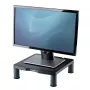 Fellowes datora monitora statīvs ar 3 augstuma regulēšanas iespējām - standarta monitora paaugstinātājs ar kabeļu pārvaldību - ergonomisks regulējams monitora statīvs datoriem - maks. svars 27 kg / maks. izmērs