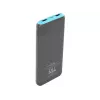 PowerBank EnerGo 10000mAh pelēkzils