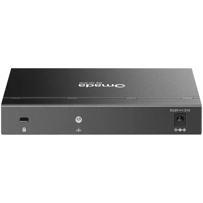 Tīkla slēdzis TP‑LINK SG2206MP L2 Gigabit Ethernet PoE 5 portu (5x Gigabit, 1x SFP, PoE+ 4 porti, 63W jaudas budžets)