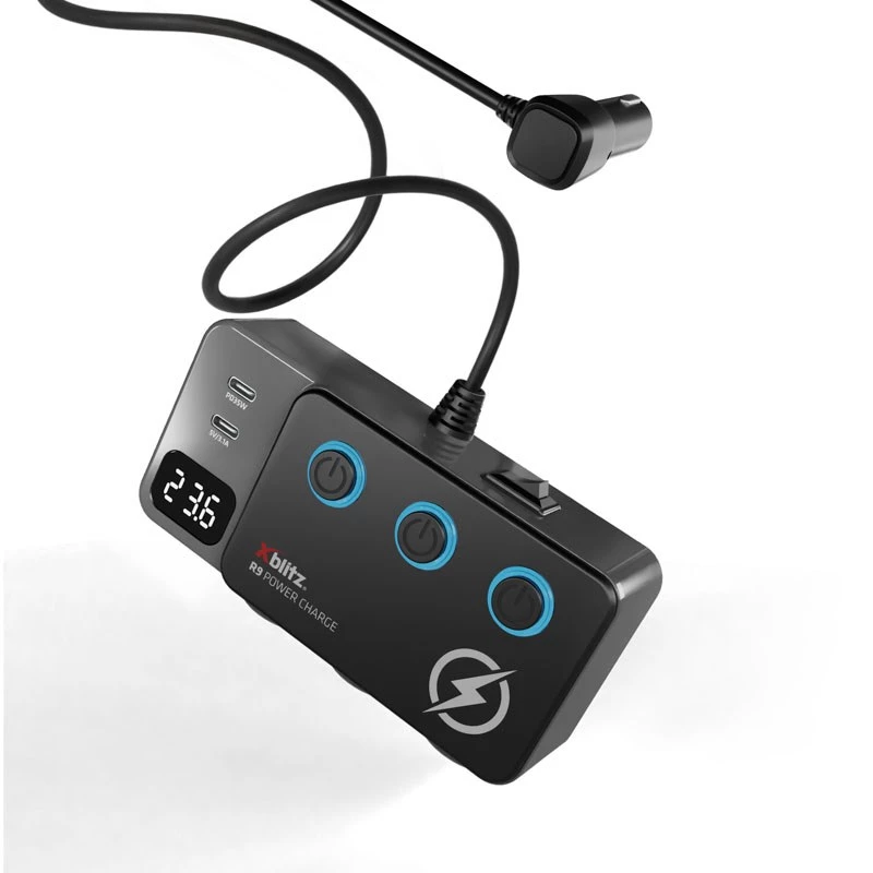 Xblitz R9 POWER CHARGE automašīnas lādētājs