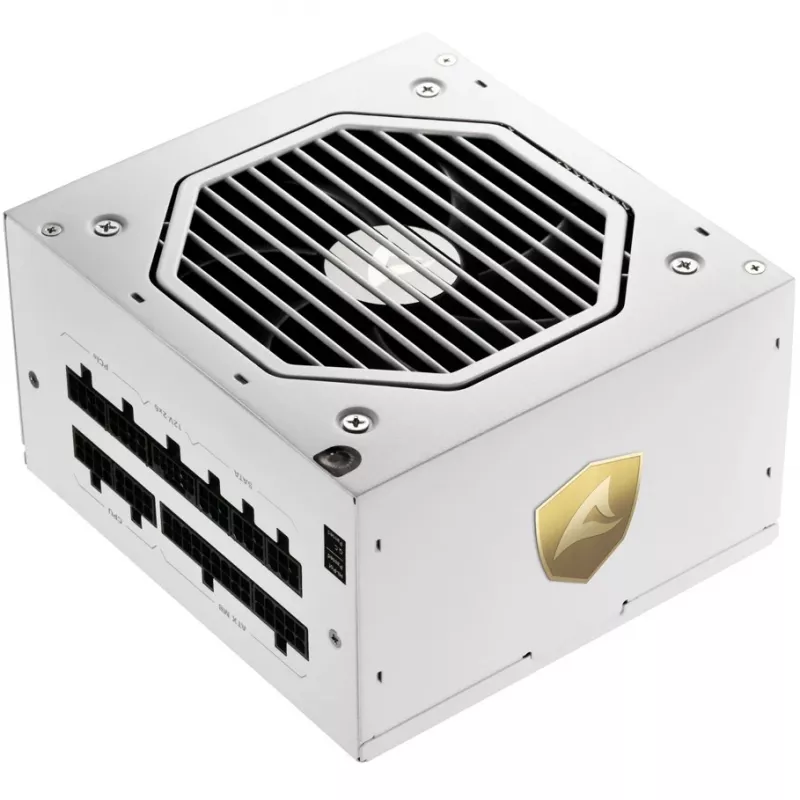 Sharkoon Rebel P20 1200 White 1x 12 Pin High Power Connector 4x PCIe kabeļu pārvaldība PC-/Servera barošanas bloks