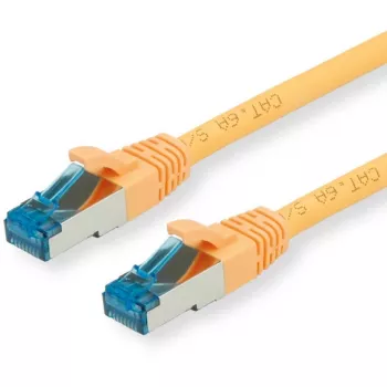 VALUE - komutācijas kabelis - RJ-45 (V) līdz RJ-45 (V) - 2 m - SFTP, PiMF - CAT 6a - halogēnbrīvs, formēts, bezķērājs, vīts - dzeltens (21.99.1932)