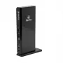 TERRA MOBILE dokstacija 732 USB-A/C Dual Display ietver 5V/4A barošanas bloku, USB-A/C kabeli portatīvajiem datoriem (1480379)