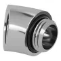 Barrow 45° adapteris G1/4 vīriešu uz G1/4 sieviešu, sudraba, modelis TDWT45-V2 S