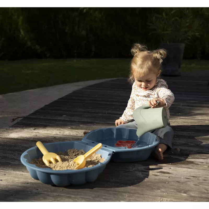 Life Double Sandpit Shell, dārza rotaļu aprīkojums