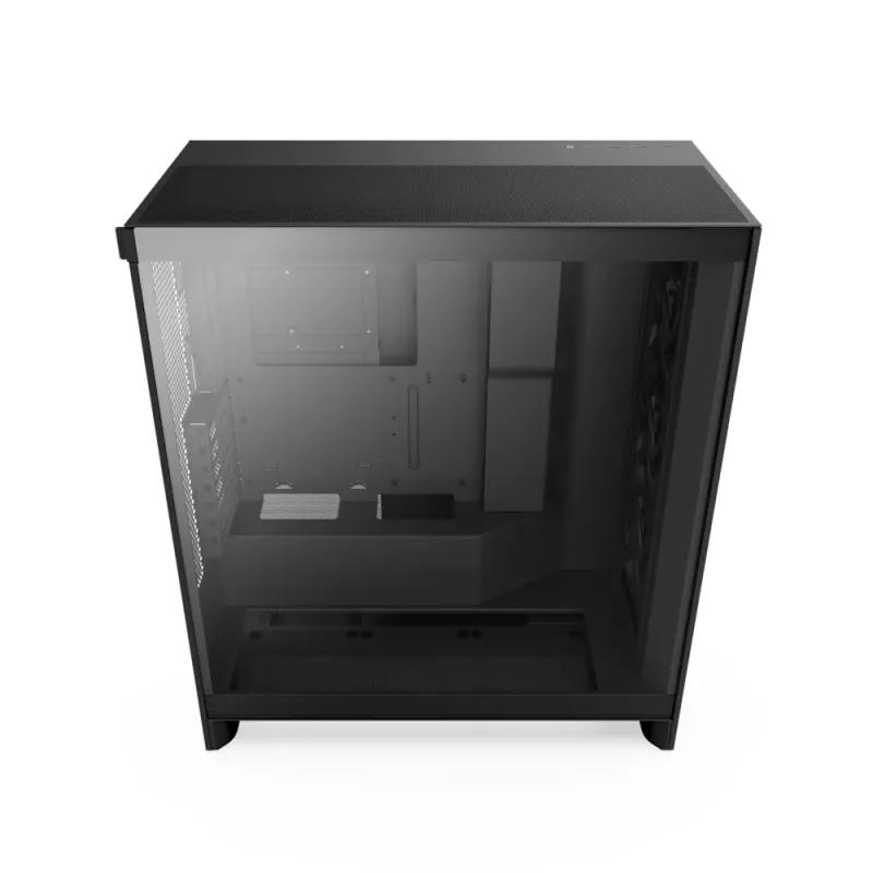 NZXT H7 Flow (2024) vidējā torņa korpuss - pilnīgi melns